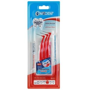 مسواک بین دندانی کانفیدنت ایزو قرمز سایز 2