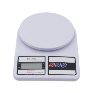 ترازوی آشپزخانه الکترونیک مدل SF-400 با ظرفیت ۷ کیلوگرم
