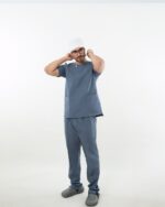 اسکراب پزشکی یونیکس مدل الیت با پارچه تترون و ۶ جیب