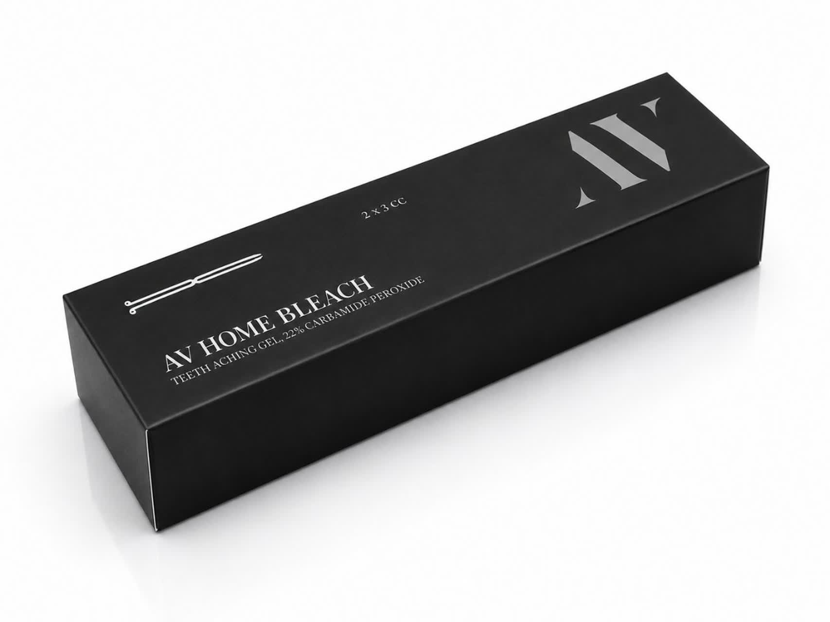 4 ژل بلیچینگ خانگی ۲۲ درصد آفیس AV DENT دو سرنگی