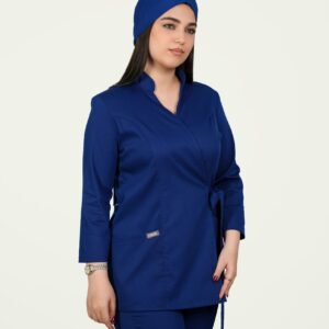 اسکراب پزشکی زنانه فاحا مدل لیا آبی کاربنی