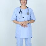 اسکراب پزشکی زنانه مدل الیت - طراحی اسپرت و راحت