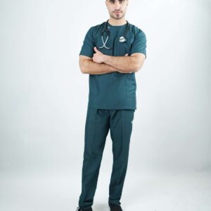 اسکراب پزشکی سبز تیره مدل الیت