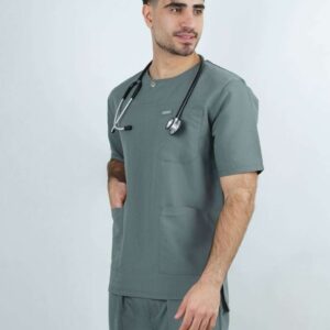 اسکراب پزشکی یونیسکس مدل الیت با پارچه تترون خنک و کم چروک2