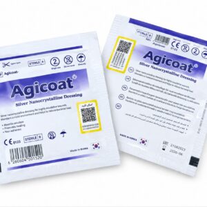 بسته‌بندی پانسمان نانوکریستال نقره اجی‌کت Agicoat شرکت عماد ایران