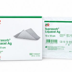 پانسمان هیدروفایبر نقره سوپرازورب لیکواسل Ag برند Lohmann & Rauscher